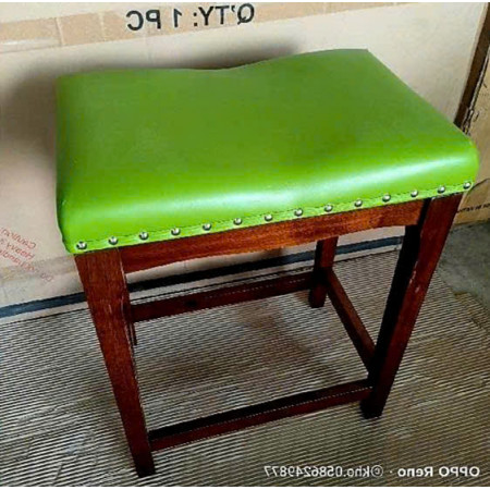 Saddle Green - H 74cm : Ghế Quầy Bar , Đảo Bếp 